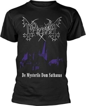 Mayhem Tričko De Mysteriis Dom Sathanas Black M