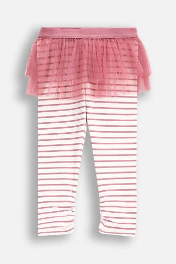 Legíny pre bábätká Coccodrillo ružová farba, vzorované, DREAM DIARIES GIRL NEWBORN