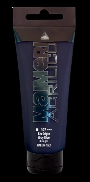 MAIMERI ACRILICO - Akrylové farby 407 - grey blue, 0,075 L