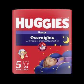HUGGIES® Overnights Pants 5, 24 ks
