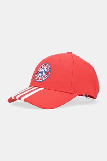 Šiltovka adidas Performance FC BAYERN MUENCHEN červená farba, JX0497