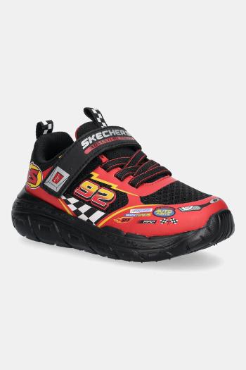 Detské tenisky Skechers SKECH TRACKS červená farba, 402303N