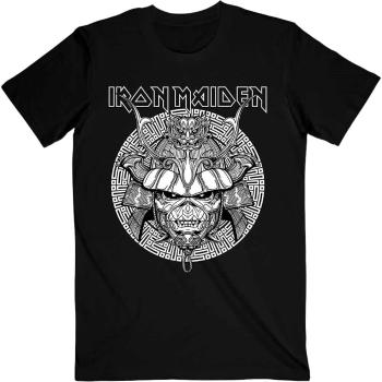 Iron Maiden Tričko Senjutsu Samurai Graphic White Unisex Black S