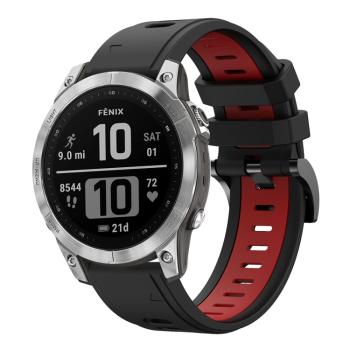 SPORTY Univerzálny remienok pre modely Garmin Instinct čierny-červený