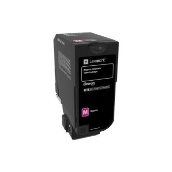 Lexmark 74C20ME purpurový (magenta) originálny toner