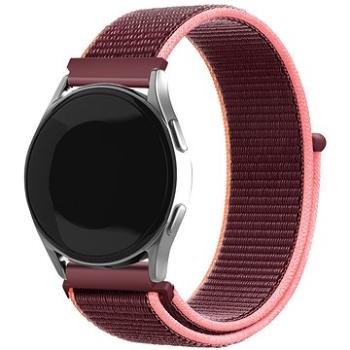 Eternico Airy Universal Quick Release 20 mm Silk Red and Gold edge (AET-UN20AY-SiReG)