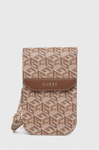 Obal na mobil Guess hnedá farba
