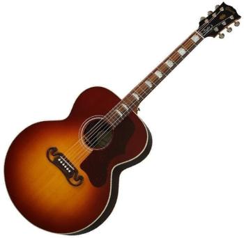 Gibson SJ-200 Studio RW Rosewood Burst Elektroakustická gitara Jumbo