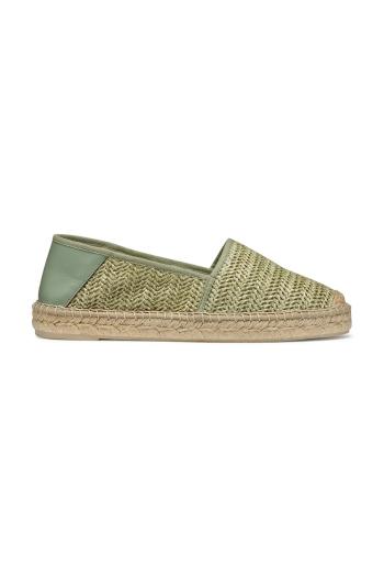 Espadrilky Geox D LAMPEDUSA tyrkysová farba, D46V0A 02MLM C3002