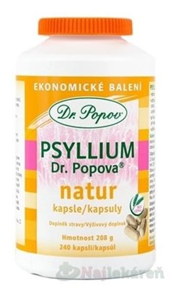 Dr.Popov PSYLLIUM NATUR 240 kapsúl