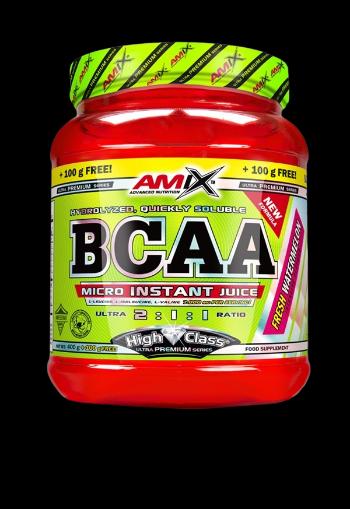 AMIX BCAA Micro Instant Juice, Malinová limonáda 500 g