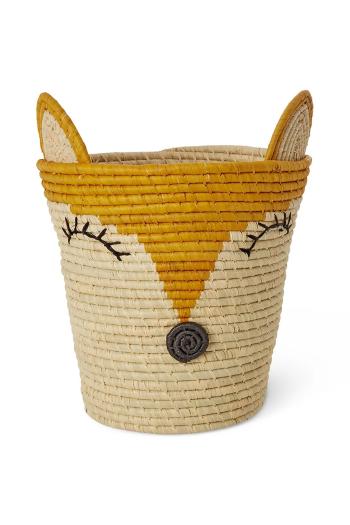 Úložný kôš Rice 30 x 20 cm žltá farba