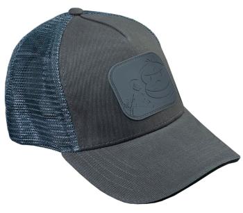 Ridgemonkey šiltovka apearel dropback trucker cap šedá