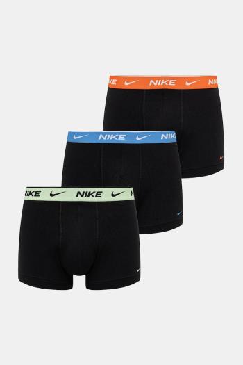Boxerky Nike 3-pak pánske, čierna farba, 0000KE1008