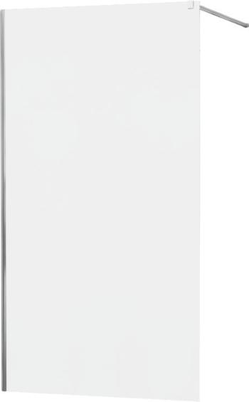 MEXEN/S - KIOTO Sprchová zástena WALK-IN 90x200 cm 8 mm, chróm, matné sklo 800-090-101-01-30