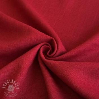 Viszkóz lenvászonnal PREMIUM dark red