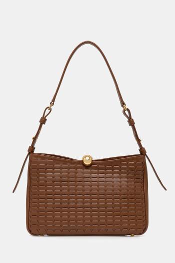 Kožená kabelka Furla hnedá farba, WB01403.BX3977.03B00