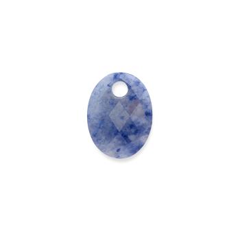 Sparkling Jewels Oválny prívesok z modrého aventurinu PENGEM37-MO