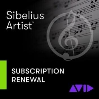 AVID Sibelius Artist Annual Subscription Renewal (Digitálny produkt)