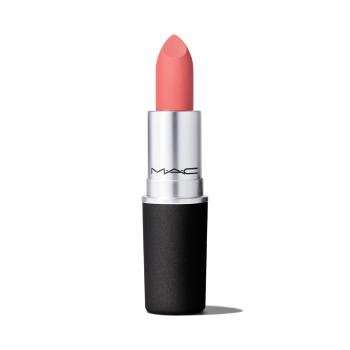 MAC Cosmetics Matná vyživujúci rúž Powder Kiss ( Lips tick ) 3 g Mull it Over