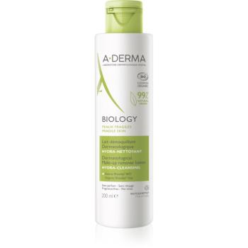 A-Derma Biology hydratačné odličovacie mlieko 200 ml