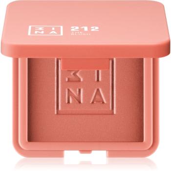 3INA The Blush kompaktná lícenka odtieň 212 Coral 7,5 g