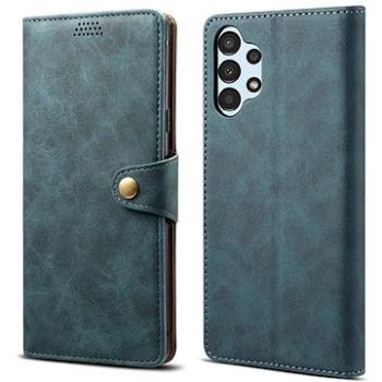 Lenuo Leather flipové puzdro pre Samsung Galaxy A13, modrá (348269)