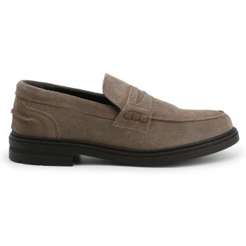 Duca Di Morrone  Lupo - Suede Taupe  Námornícke mokasíny Hnedá