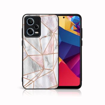 MY ART Ochranný kryt Xiaomi Redmi Note 12 Pro 5G PINK MARBLE (143)