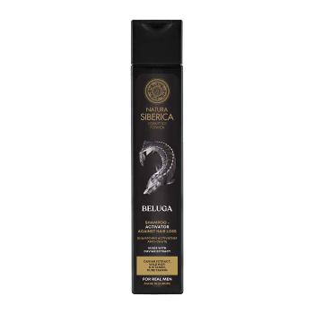 Natura Siberica Šampón pre rast vlasov Men Beluga (Shampoo Activator Against Hair Loss) 250 ml