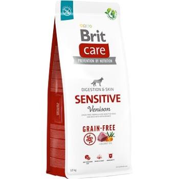 Brit Care Dog Grain-free so zverinou Sensitive 12 kg (8595602559138)