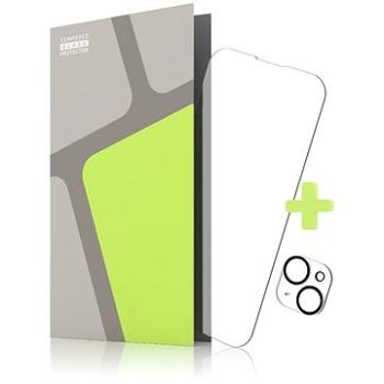 Tempered Glass Protector 0,3 mm na iPhone 14 Max + sklo na kameru  (Case Friendly) (TGP-IP14M-BL)
