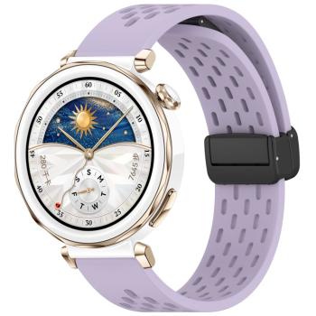 AIRY Silikónový remienok pre Huawei Watch GT 5 Pro 42mm fialový