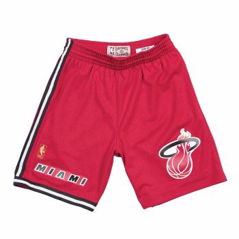 Mitchell & Ness shorts Miami Heat 96-97 Swingman Shorts scarlet - 2XL