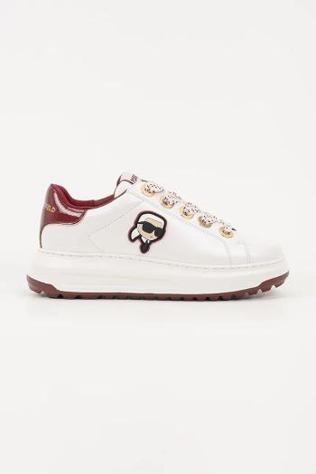 Tenisky Karl Lagerfeld KAPRI LUG biela farba, KL67531