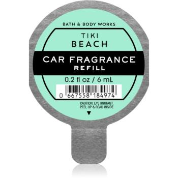 Bath & Body Works Tiki Beach vôňa do auta náhradná náplň 6 ml