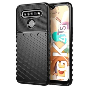 THUNDER Ochranný obal LG K41s čierny
