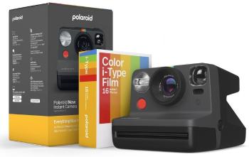 Instant fényképezőgép Polaroid Now Gen 2 E-box Black