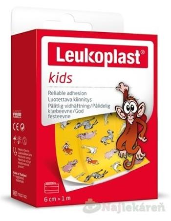 LEUKOPLAST KIDS Vodeodolná Náplasť na rany pre deti, pás 6cmx1m, 1ks