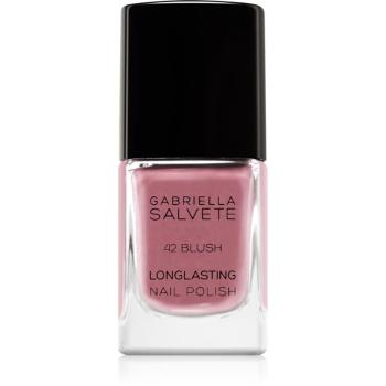 Gabriella Salvete Longlasting Enamel dlhotrvajúci lak na nechty s vysokým leskom odtieň 42 Blush 11 ml