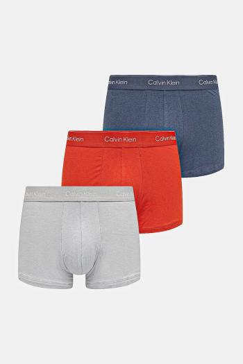 Boxerky Calvin Klein Underwear 3-pak pánske, červená farba, LV00NB4392