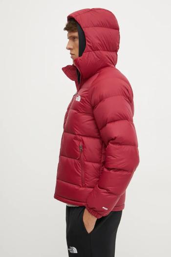 Páperová bunda The North Face Hydrenalite pánska, červená farba, zimná, NF0A5GIE1IX1