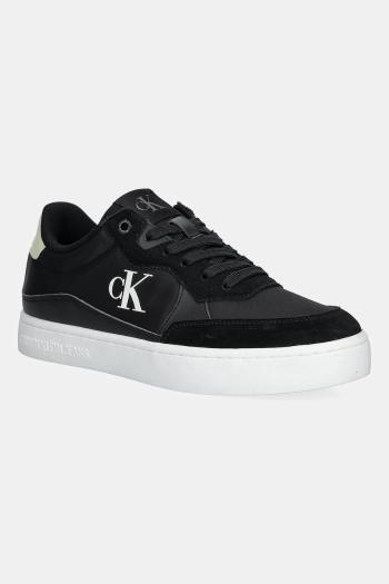 Tenisky Calvin Klein Jeans CLASSIC CUPSOLE MG NYLON MIX čierna farba, YM0YM01304