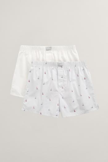 ALSÓNEMŰ GANT BOXER SHORTS 2-PACK LIGHT BLUE