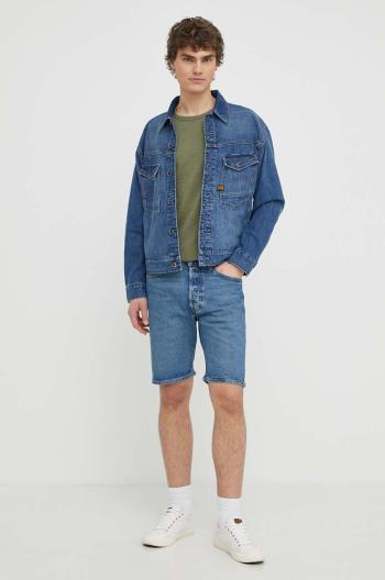 Rifľové krátke nohavice Levi's pánske