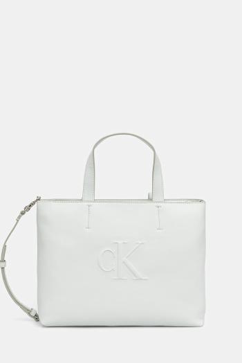 Kabelka Calvin Klein Jeans tyrkysová farba, LV04K3111G