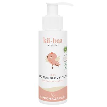 kii-baa organic Bio mandľový olej na telo 100 ml