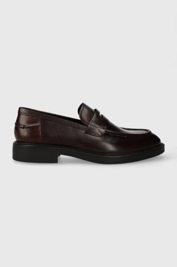 Kožené mokasíny Vagabond Shoemakers ALEX M pánske, bordová farba, 5366.104.43