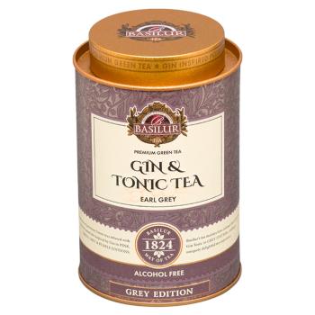 BASILUR Gin & tonic earl grey zelený čaj 75 g