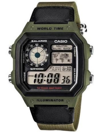 CASIO AE-1200WHB-3B PÁNSKE HODINKY + KRABIČKA